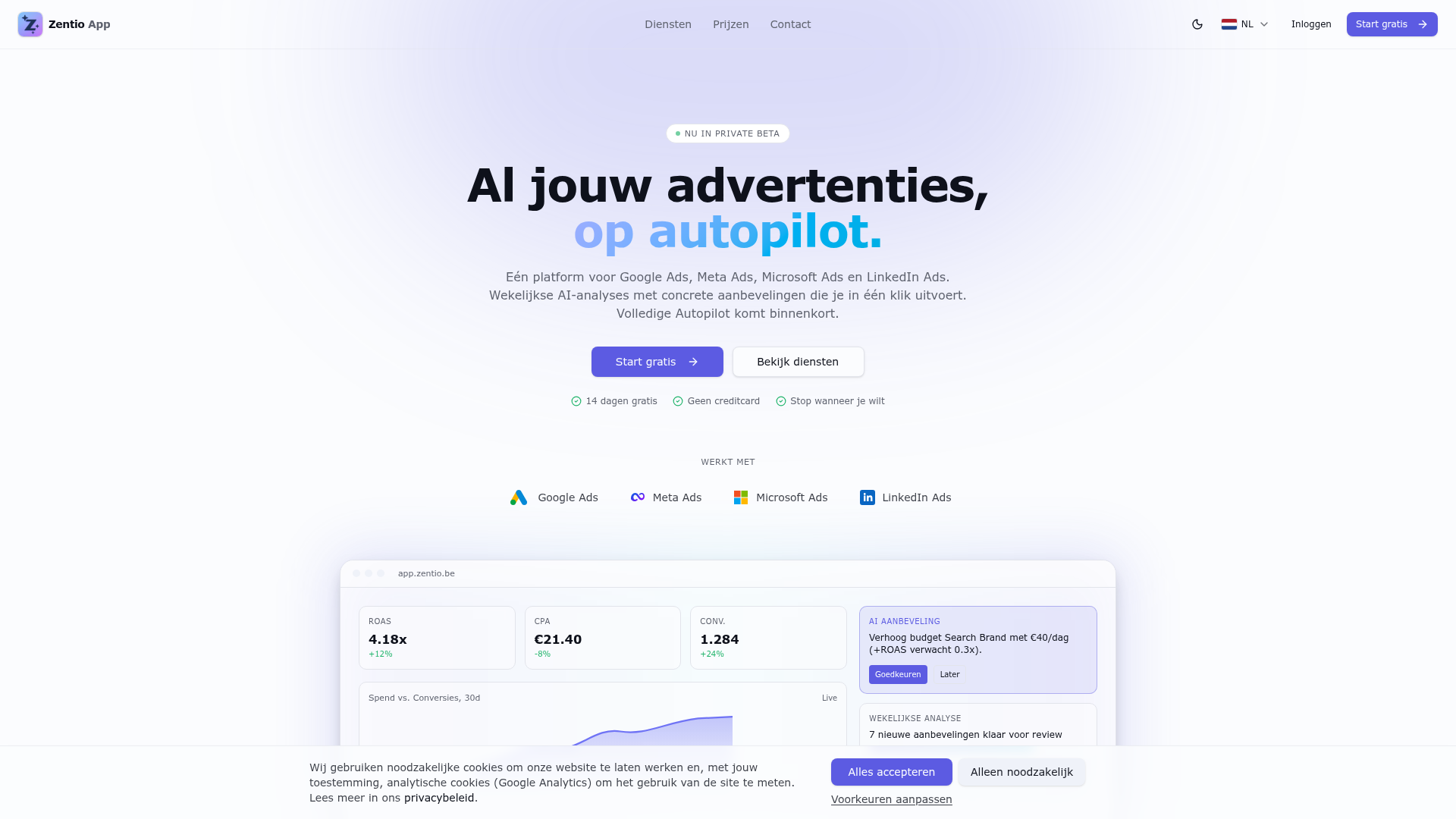 Zentio App